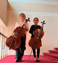 Mattis Holler und Romi Düring (Foto: LK Prignitz)